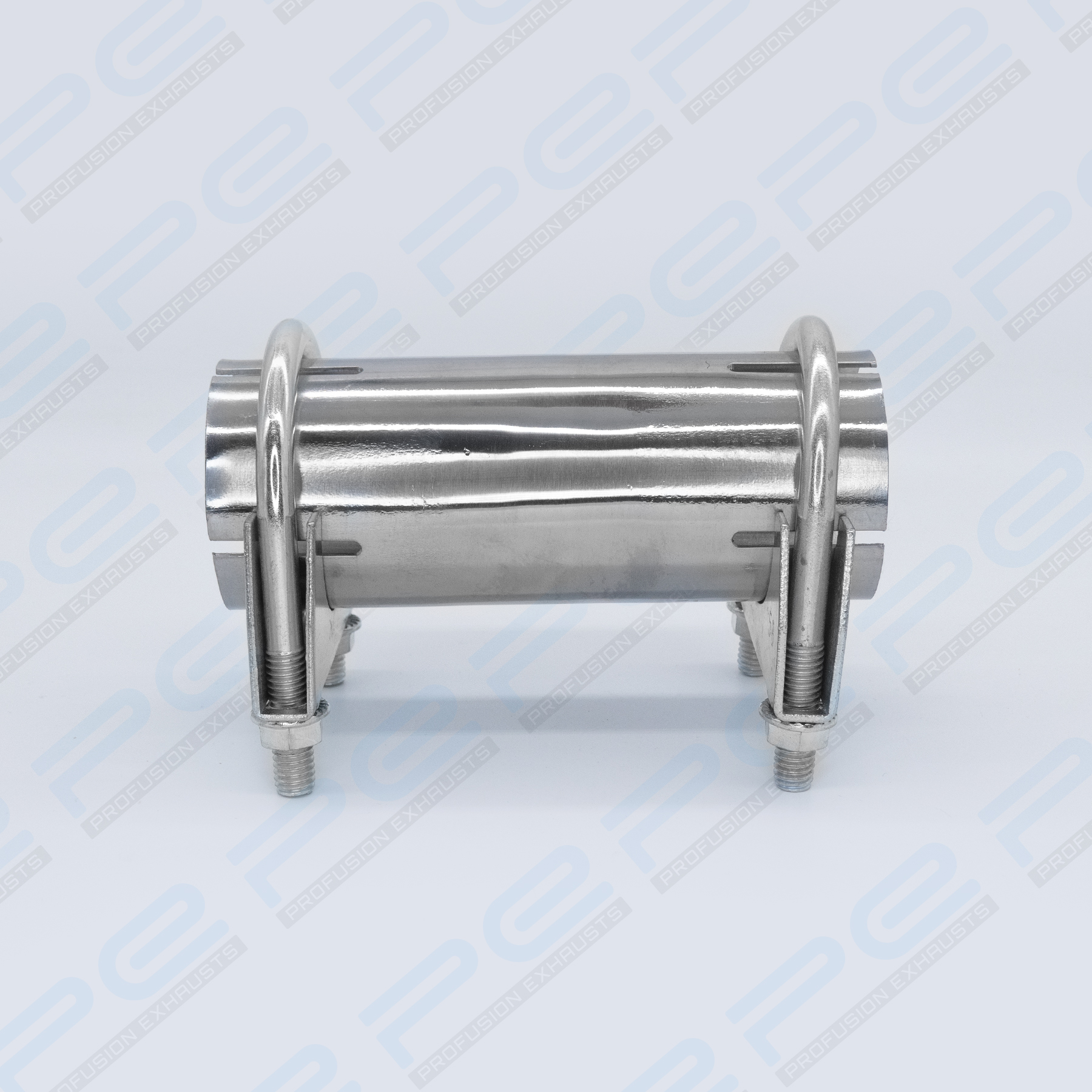 3" 76mm 304 Stainless Steel Clamp On Exhaust Pipe Joiner Connector